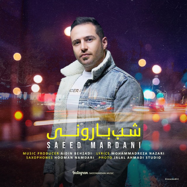 دانلود آهنگ جدید سعید مردانی به نام شب بارونی